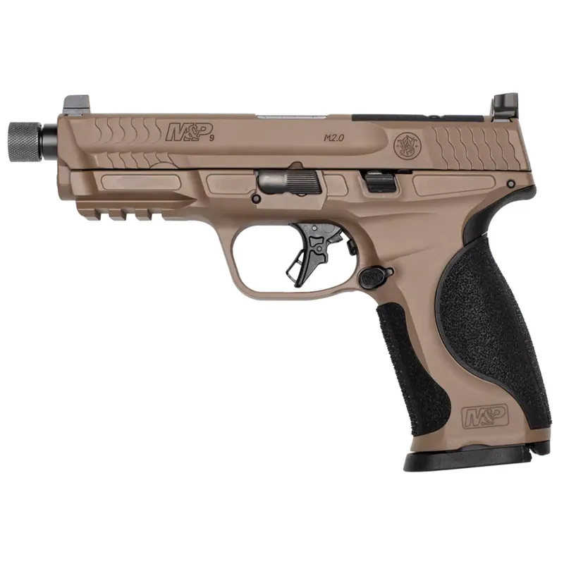 Smith & Wesson M&P9 M2.0 Full Size 9MM 4.6" Threaded Barrel 17 Rnd FDE