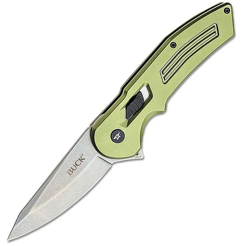 Buck 262 Hexam Assisted Flipper Knife 3.33" Satin Drop Point Blade