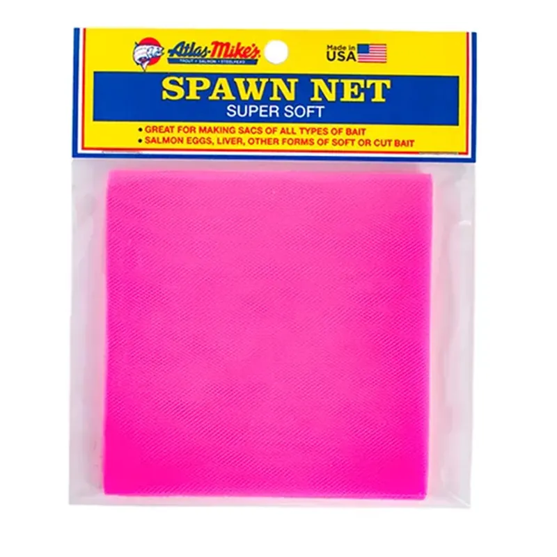 Atlas Mike‘s Spawn Net 4" Squares Pink