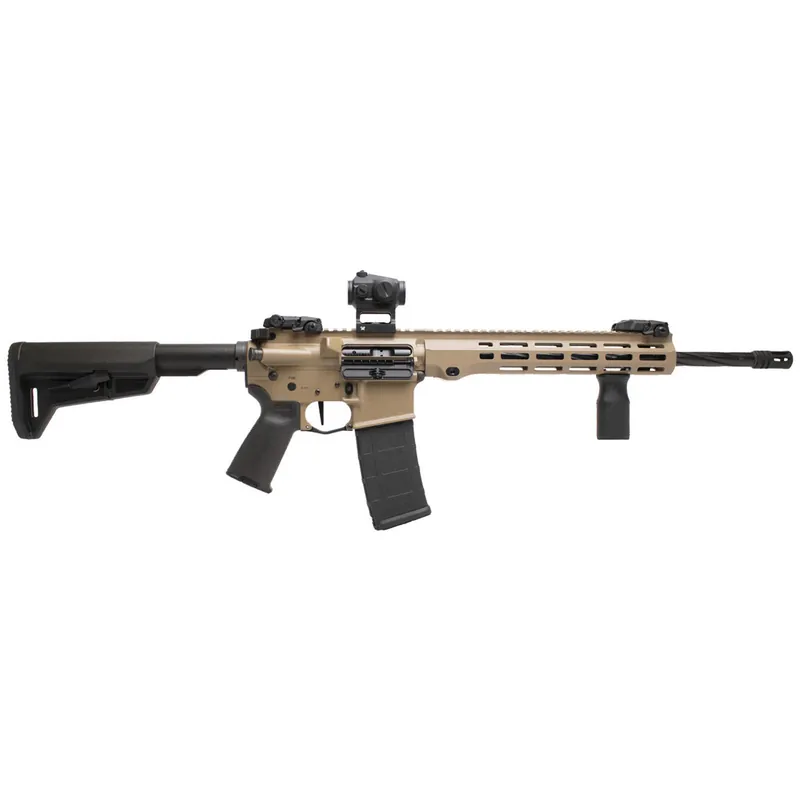 Maxim Defense MD15L 5.56mm AR-15 FDE Rifle Vortex Crossfire Red Dot Optic