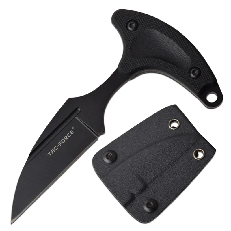 Tac-Force - Fixed Blade Knife 2.75" Blade Full Tang Wharncliffe Black