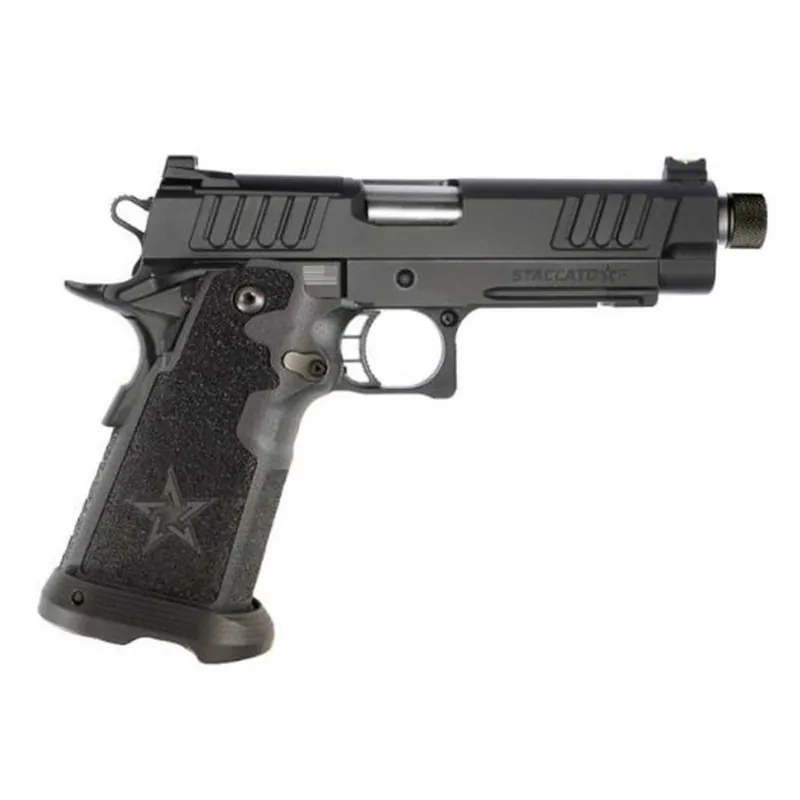 Staccato P Optics Ready Aluminum Frame 5" 9mm Luger 17 Rounds