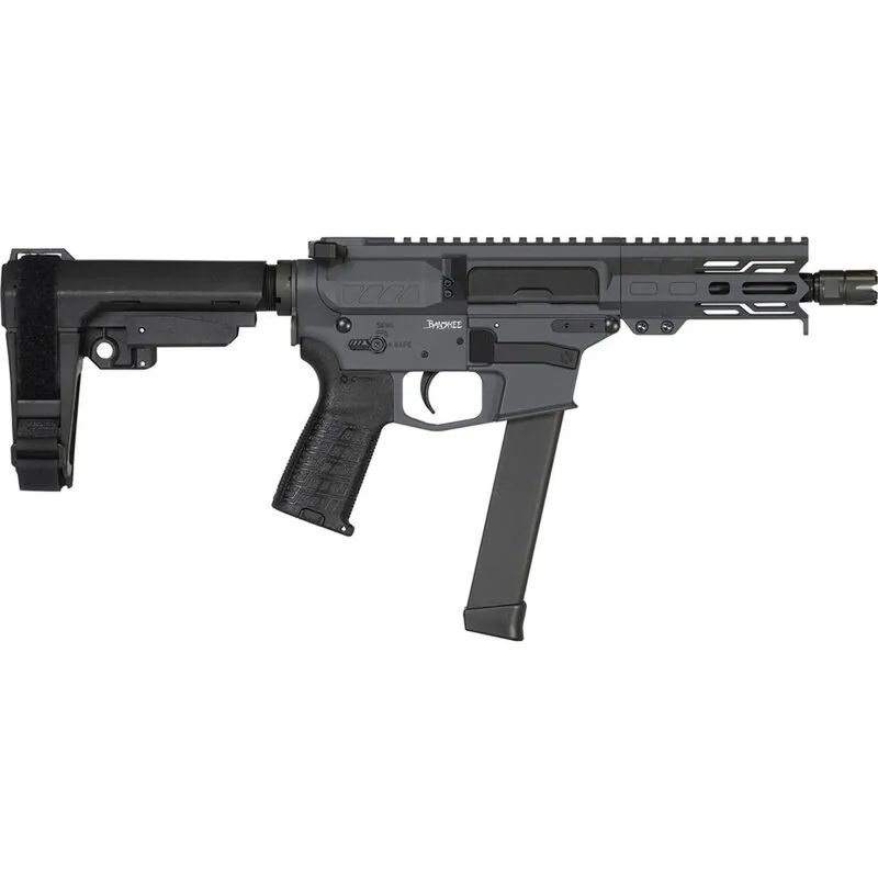 CMMG INC Banshee MKGS 5" 9mm Luger Sniper Gray Cerakote Finish 33 Rounds