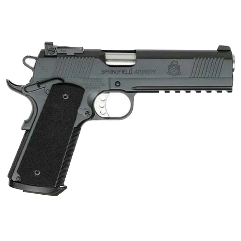 Springfield TRP Operator 45 ACP, 5", Full Length Rail, Black Armory Kote, CA Compliant