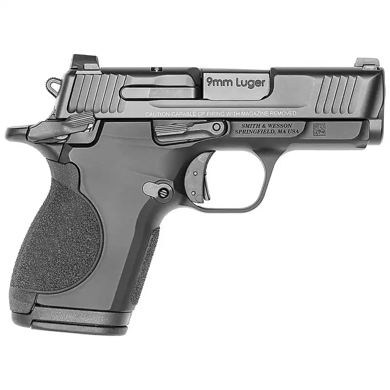Smith & Wesson 12615 CSX 9mm, 3.1" Barrel, Thumb Safety, Black, 10rd/12rd Mag