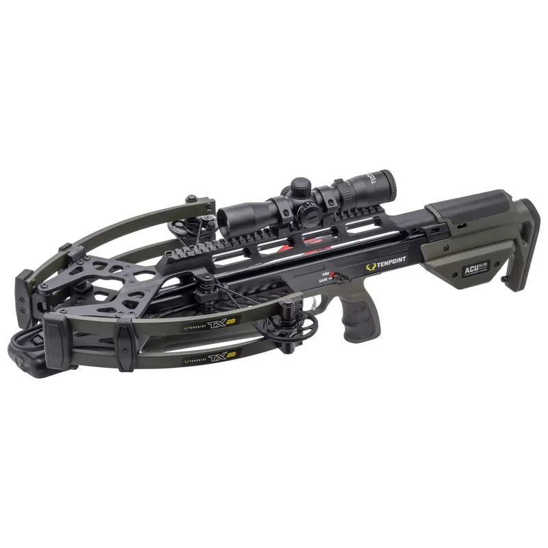 TenPoint TX 28 Crossbow Package with ACUSlide MAXX - Moss Camo