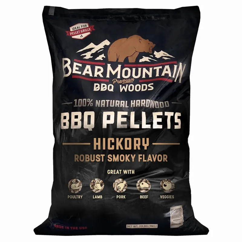 BEAR MOUNTAIN BBQ PELLETS/HICKORY
