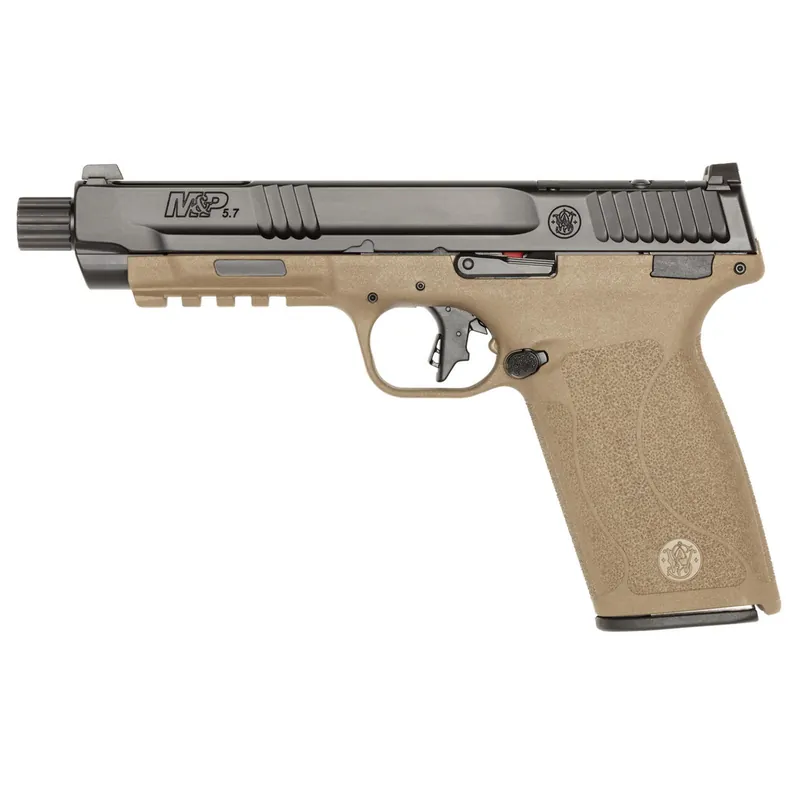 S&W M&P 5.7 Optic Rready FDE/BLACK 5.7X28MM 5" 22RD