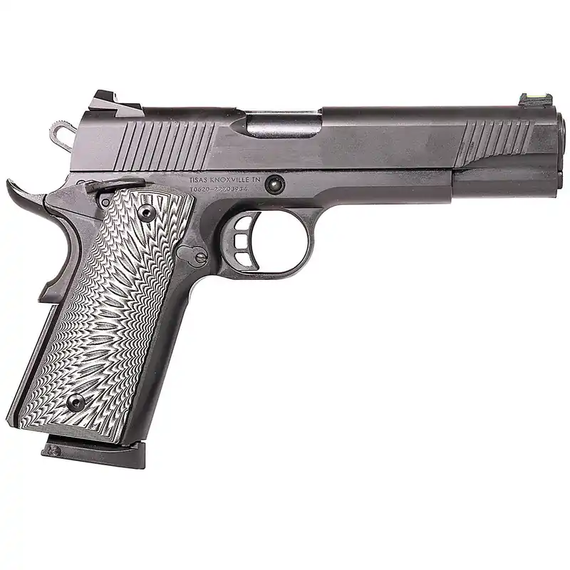Tisas 1911 Duty B45 45 ACP Full-Size Pistol with Black Cerakote Finish and G10 Target