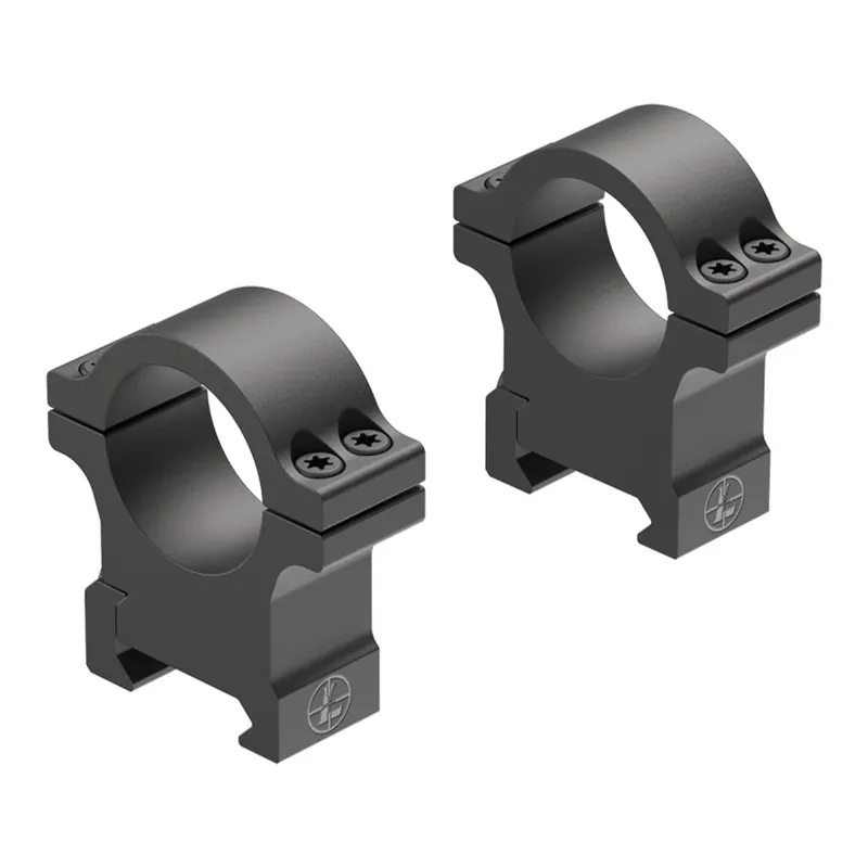 Leupold Cross-Slot (Weaver Style) Open Range Cross-Slot Rings 1" High Matte