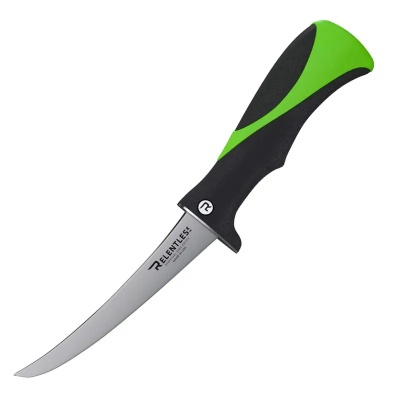 Relentless Knives USA 6in Curved Fillet Knife 6"