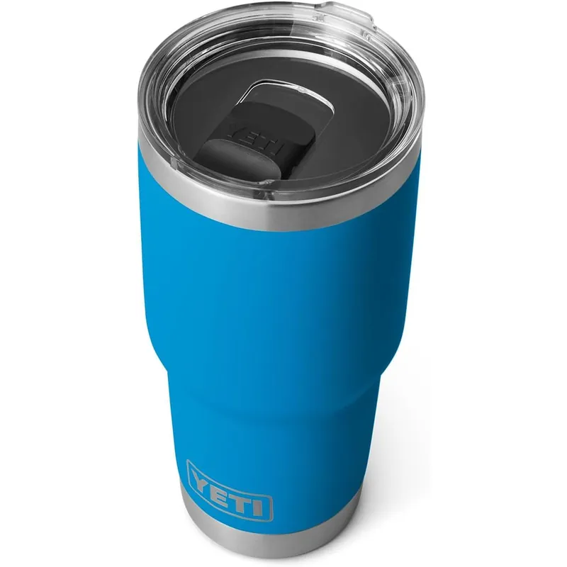 Yeti Rambler 30oz Tumbler MS Big Wave Blue