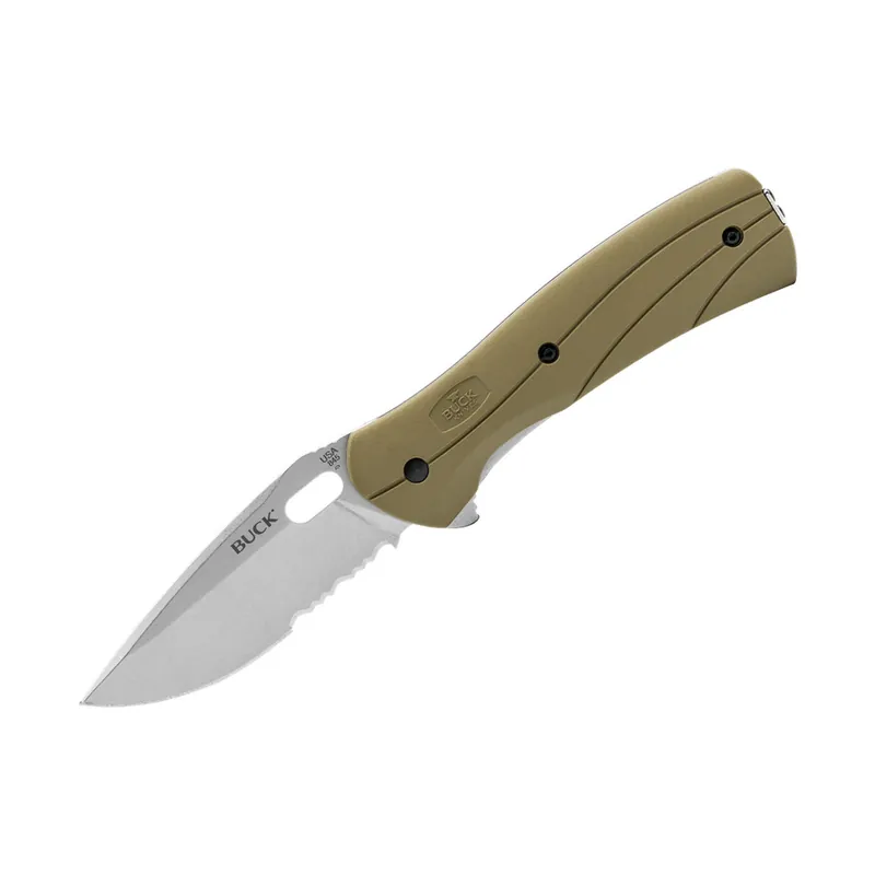 Buck Knives 845 Vantage Force Knife OD Green 3.25" Fixed