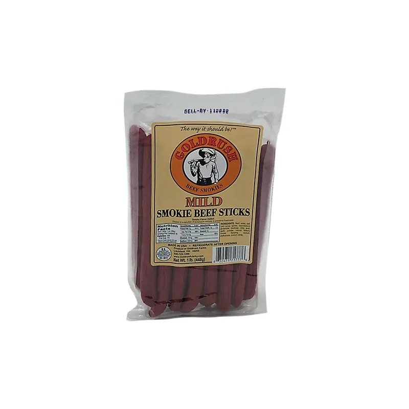 Gold Rush 1 LB MILD BEEF STICKS