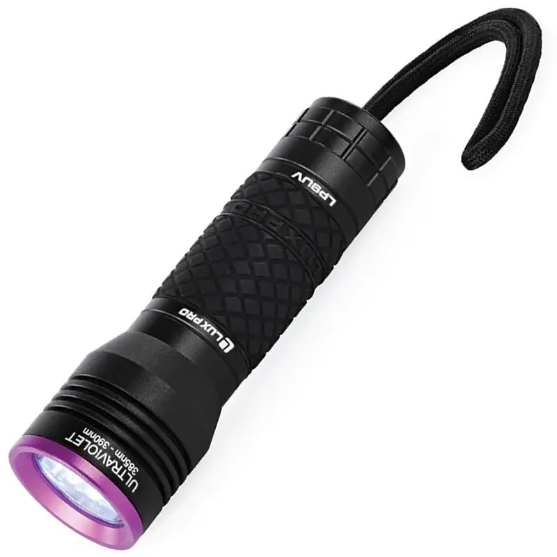 LUXPRO Mini Ultra Violet Flashlight with Lanyard