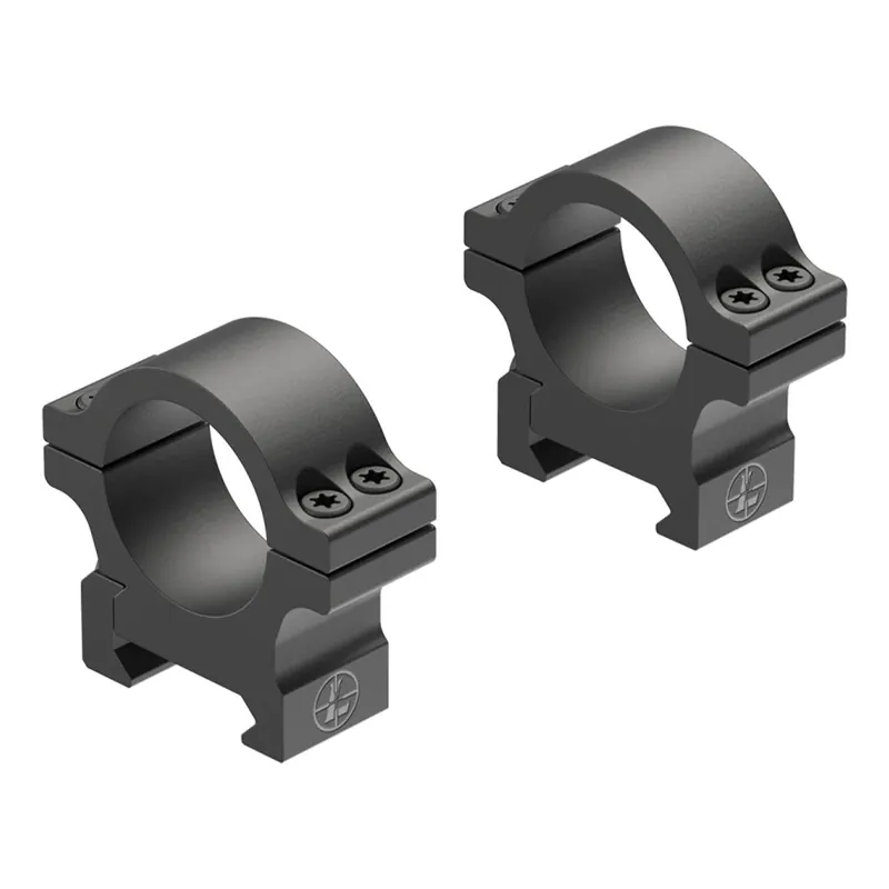 Leupold Cross-Slot (Weaver Style) Open Range Cross-Slot Rings 1" Low Matte