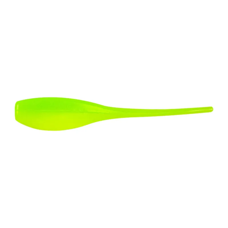 Bobby Garland Mo‘Glo Baby Shad Glow-In-The-Dark 2 inch Soft Plastic 18 pack Outlaw 2"