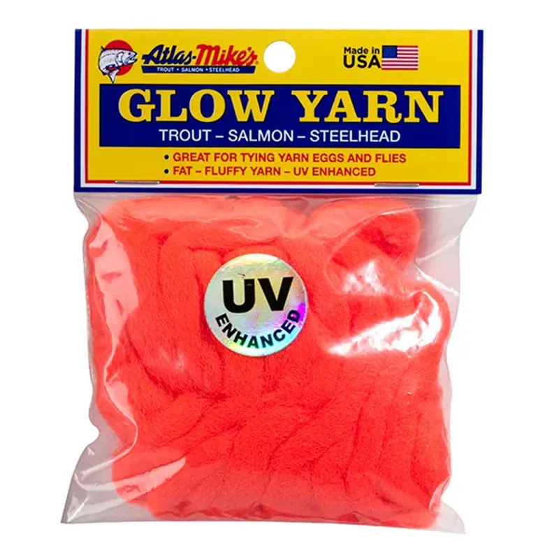 Atlas MIke‘s UV Glow Yarn - Flame Red
