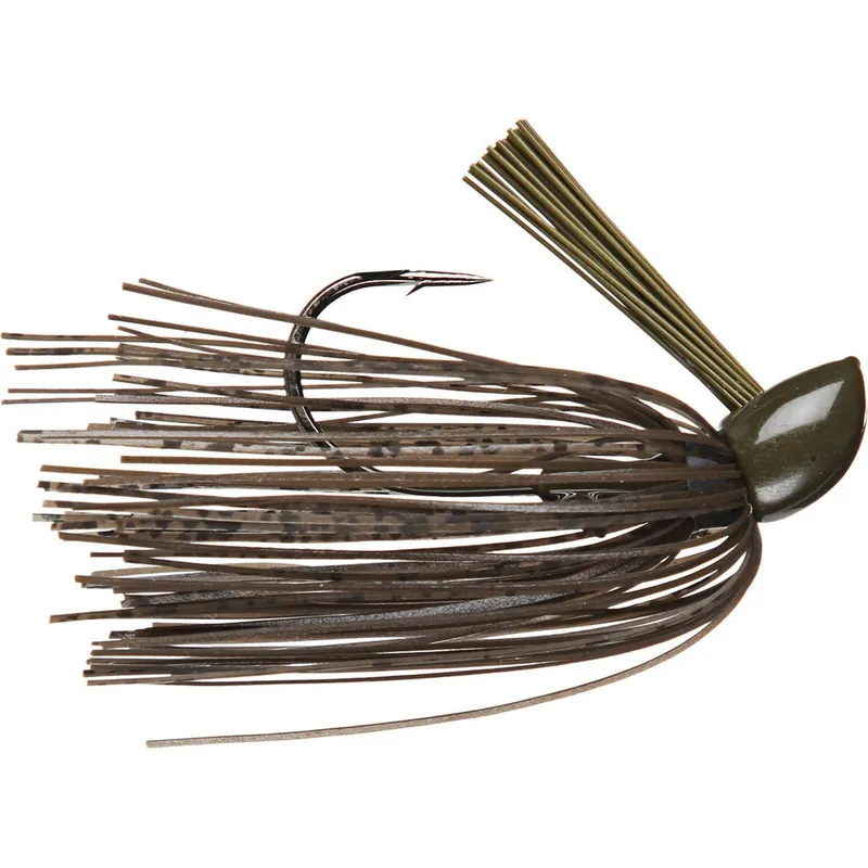 D&L Tackle Baby Advantage Casting Jigs Green Pumpkin 3/8