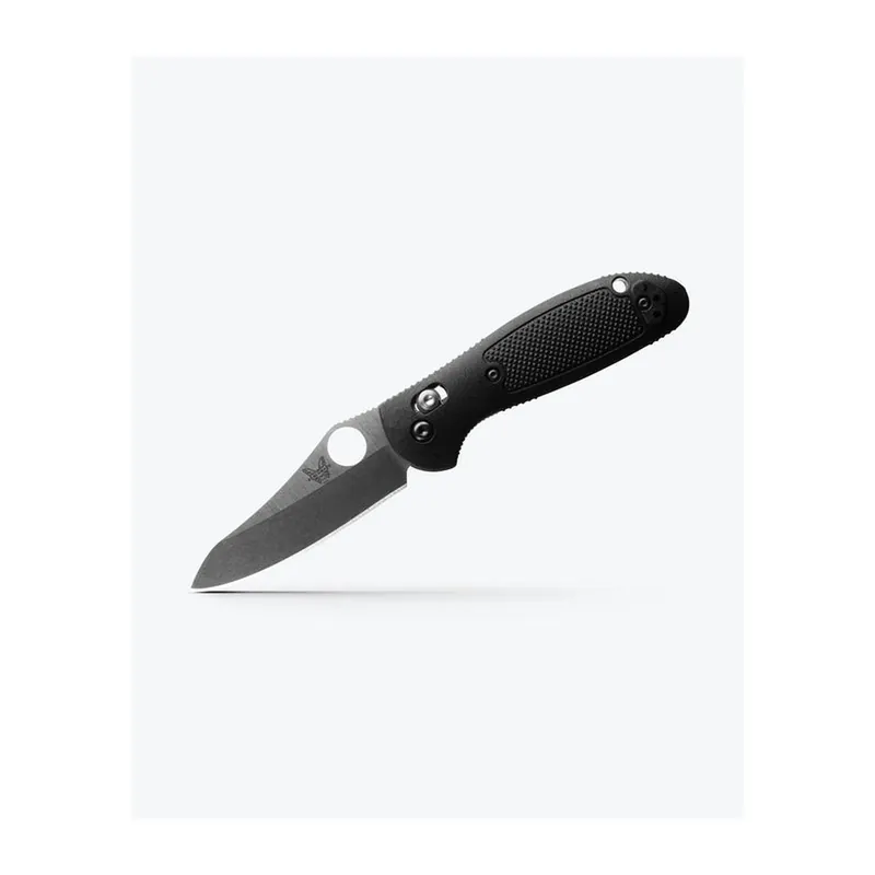 Benchmade Folding Mini Griptilian Sheepsfoot Black Grivory