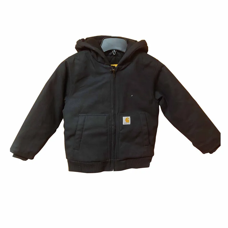 Carhartt Boy‘s Active Flannel Quilt-lined Hoodies
