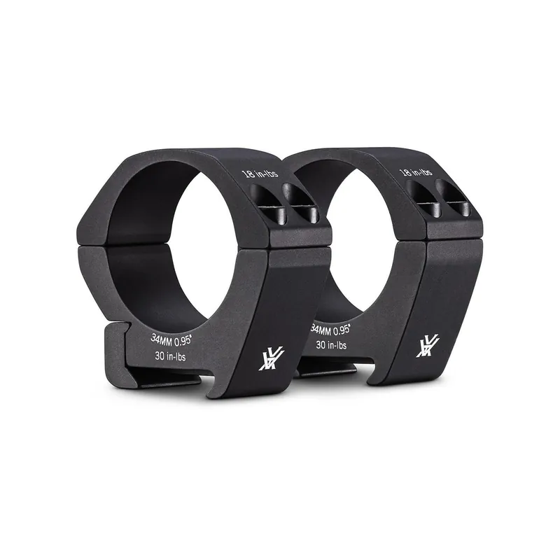 Vortex Pro Riflescope Low Rings 34 mm Black
