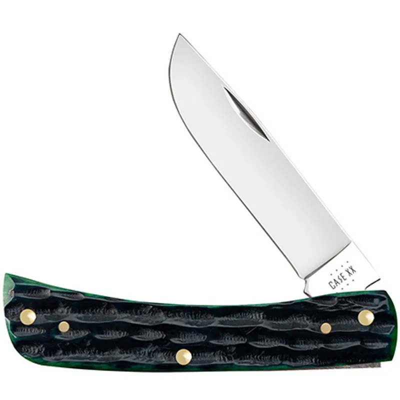 Case XX Deep Canyon Hunter Green Bone Sodbuster Jr 2 7/8" Blade