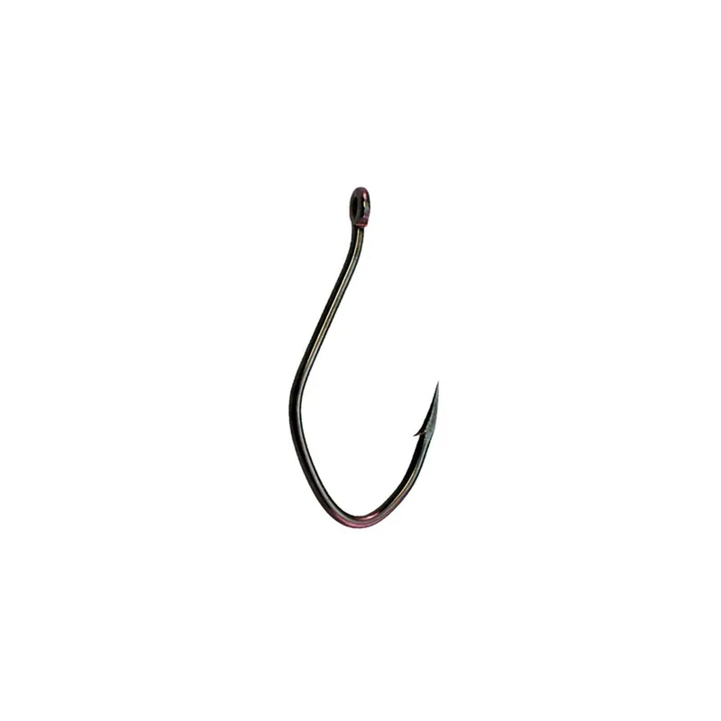 BK91VP BOSS KAT BIG BOSS "J" HOOKS-VALUE PACK Black Nickel 6/0