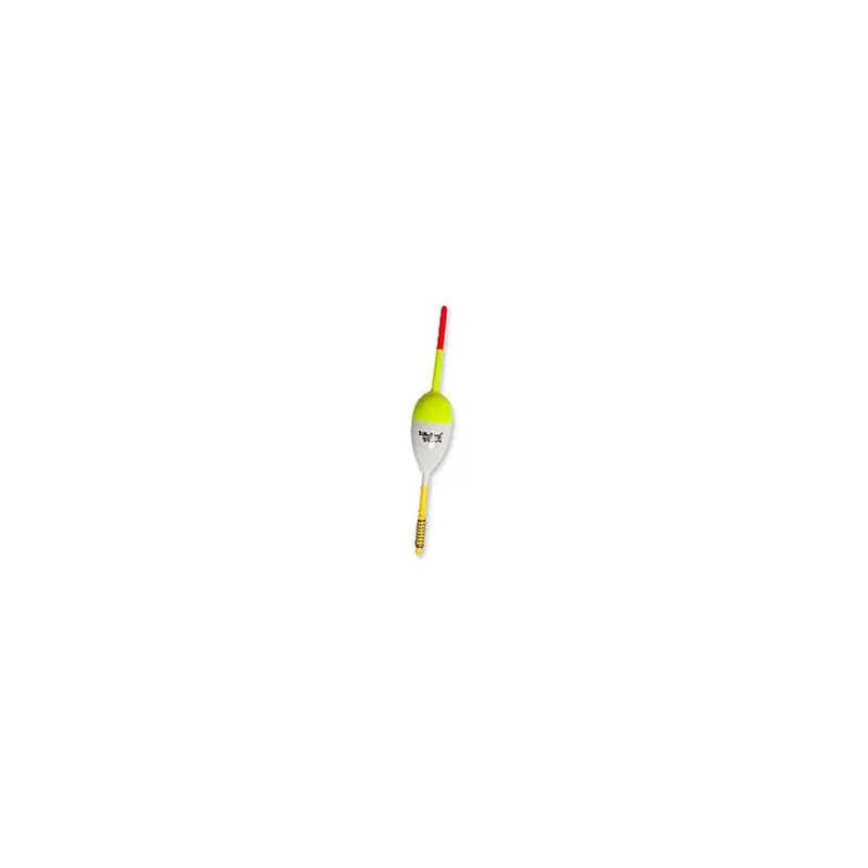 Billy Boy Bobbers Balsa Sprg Unwgt Oval - 2 Pack White 3/4"