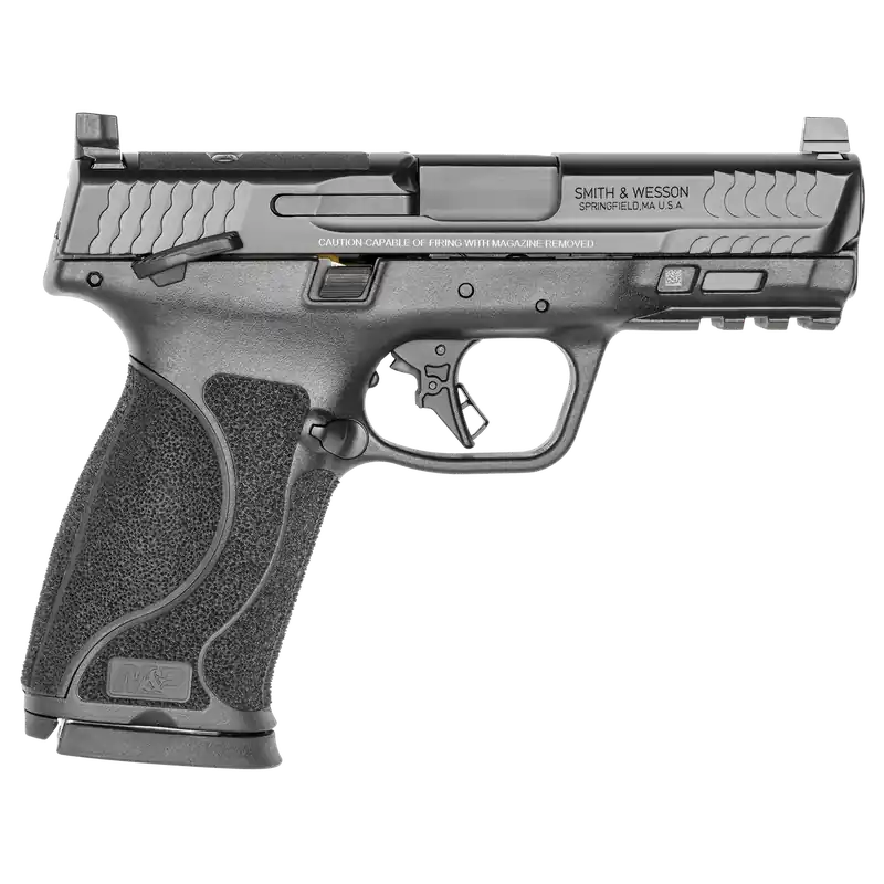 Smith & Wesson M&P 2.0 OR 10mm, 4" Barrel, 3-Dot Sights, Manual Safety, Black, 15rd