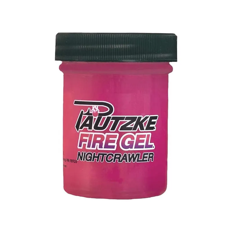 PAUTZKE‘S Fishing Scent Attractant Fire Gel Bait, Nightcrawler, 1.65 oz Nightcrawler 1.65oz