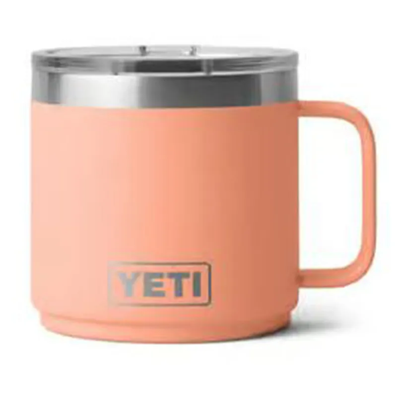 YETI Rambler 14 oz Mug Peach