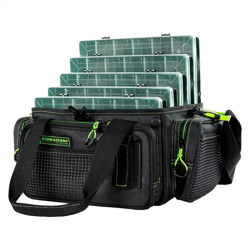 Evolution Outdoors Horizontal 3600 Drift Series Tackle Bags Green