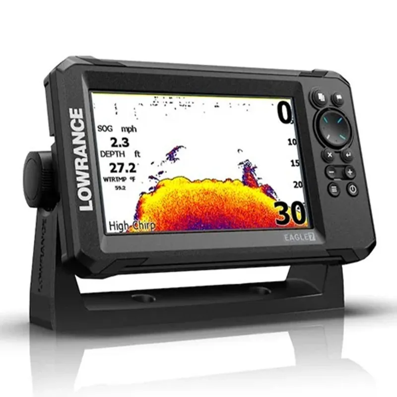 Lowrance Eagle 7 Transducer 7" Split Shot HD C-MAP Discover OnBoard