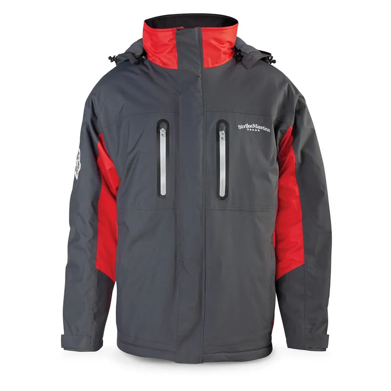 Men‘s StrikeMaster Surface Flotation Jacket Charcoal Red XL