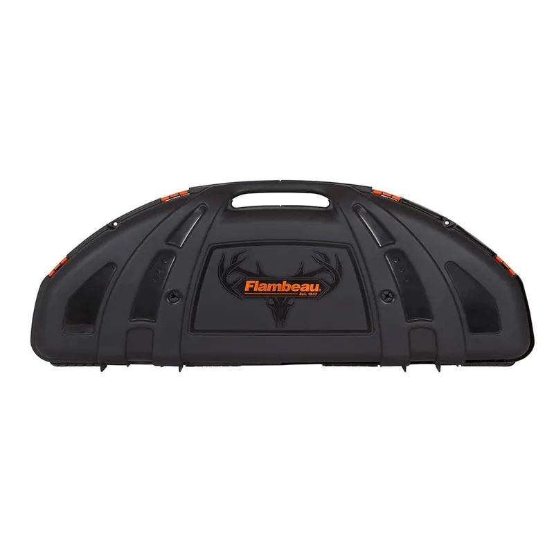 Flambeau Outdoors Safe Shot Single Compound Bow Archery Carry Case Black