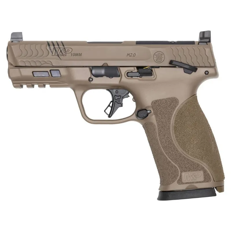Smith & Wesson M&P9 M2.0 4" Barrel 10 mm Auto 15 Round FDE