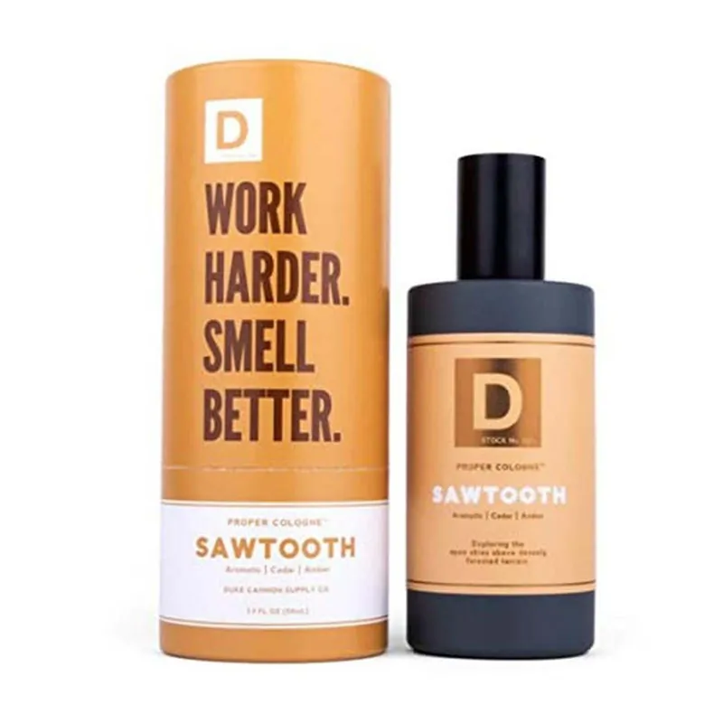 Duke Cannon Supply Co. Woodsy & Aromatic Sawtooth Men‘s Proper Cologne - 1.7 fl oz