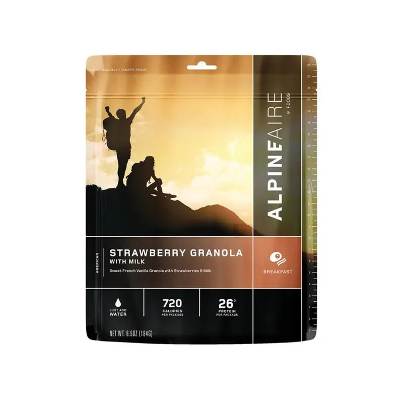 AlpineAire Strawberry Granola w/ Milk