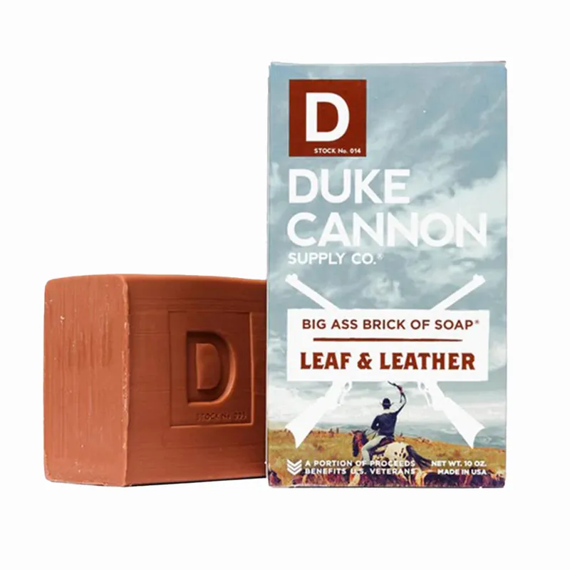 Duke Cannon 10 Oz. Leaf & Leather Big Ass Brick Of Soap