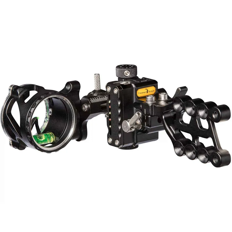 Trophy Ridge .019 Alpha React 1 Pin Bow Sight RH Black AATS2011R19