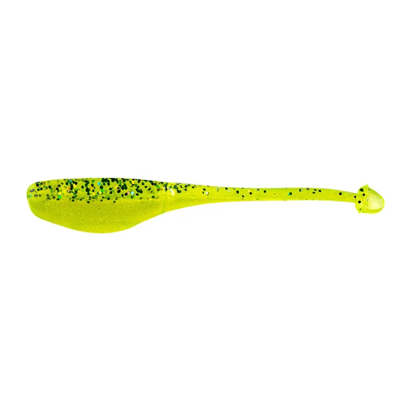 Bobby Garland Baby Shad Swim‘R 2 1/4 inch Soft Paddle Tail Swimbait 15 pack Key Lime Pie 2.25"