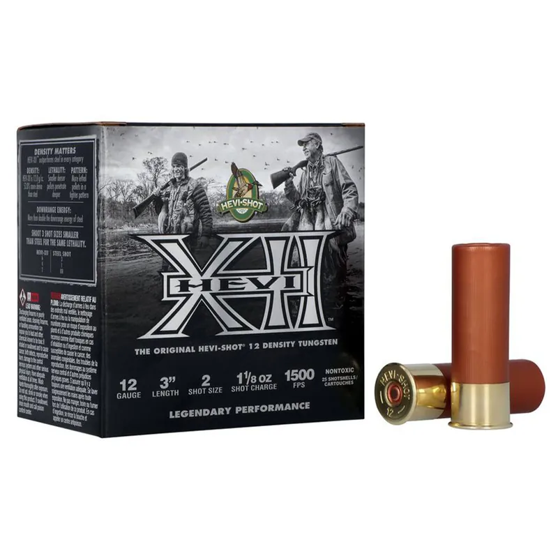 Hevi-Shot Hevi-XII 12 Gauge 2 Shot Size 25 Rounds
