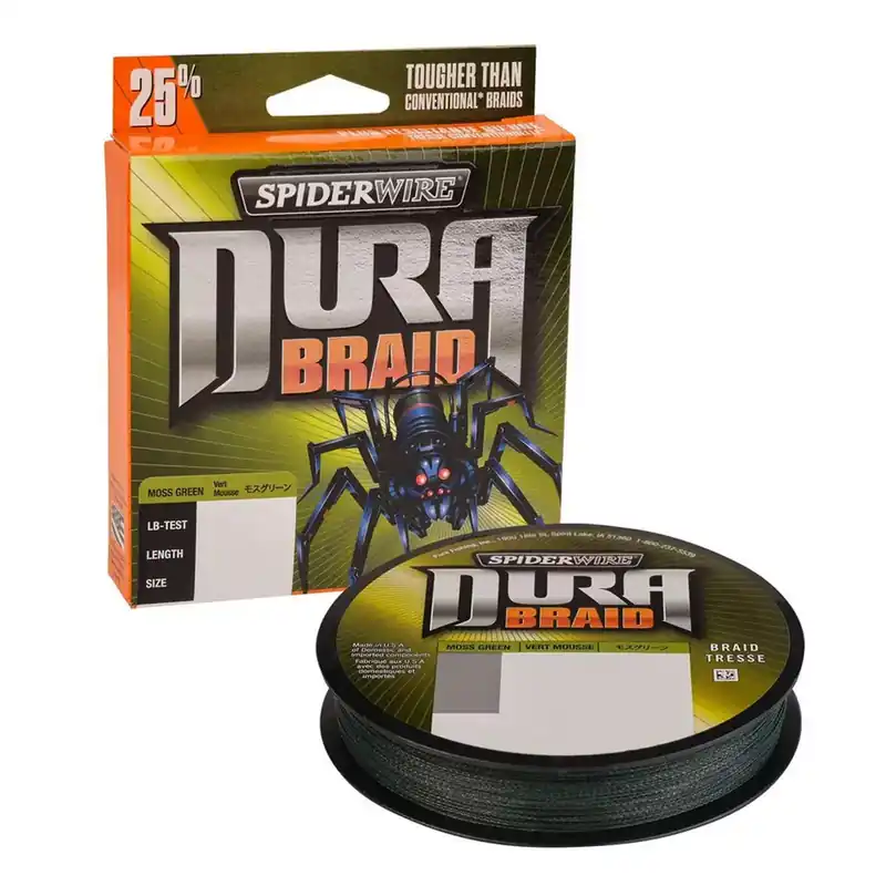 SpiderWire DuraBraid 50 Lb 300 Yd Moss Green