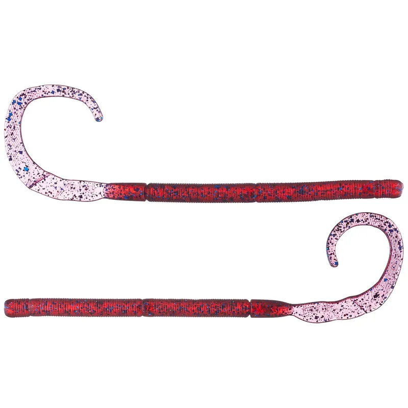 Strike King Perfect Plastic Zeus Worm Plum