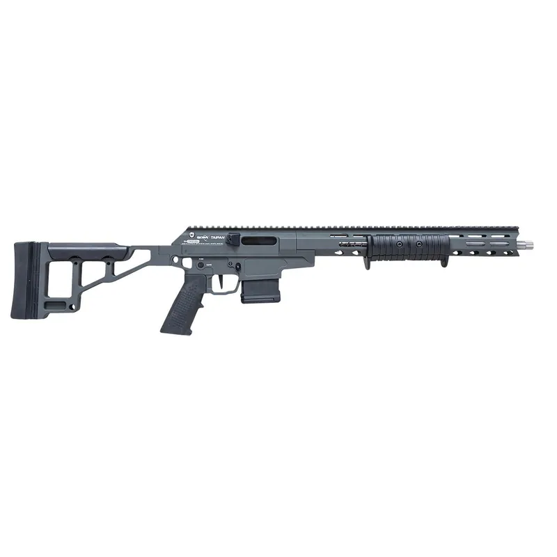 Citadel CITTPN223GRY Taipan X Pump Action 223 Wylde 10+1 16.50" Stainless Threaded, Dark Gray, M-Lok Handguard, Chassis with Skeletonized Stock, A2 Style Grip, Flat-Face Trigger