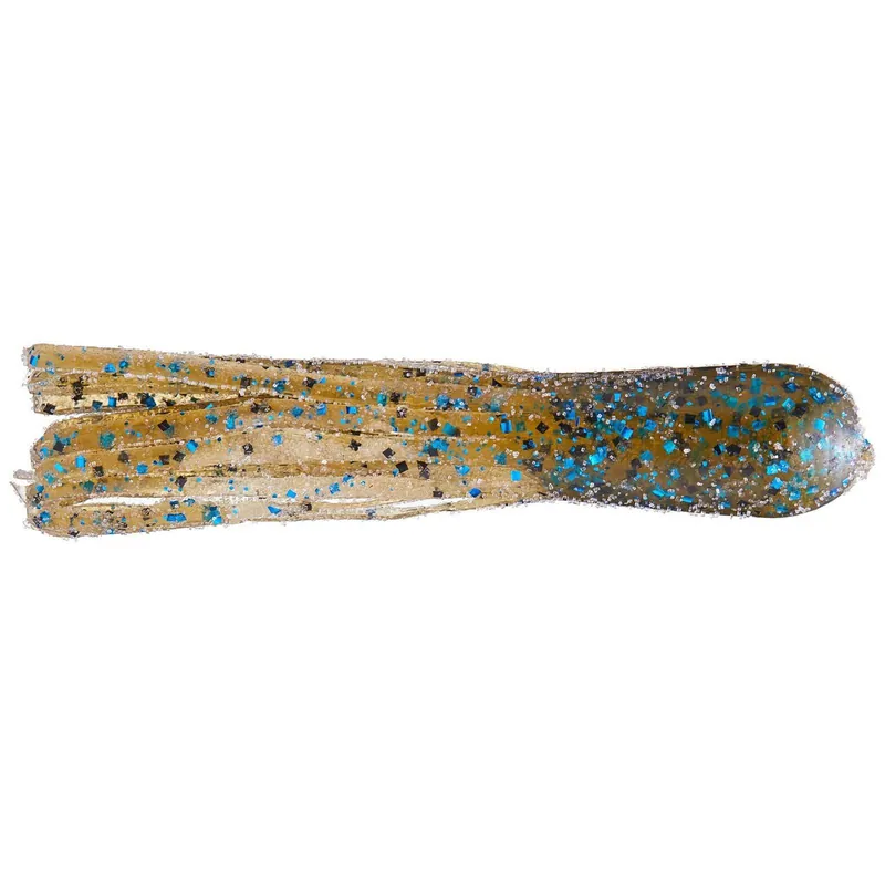 Poor Boy‘s Baits Tube 3" 20Pk Green Pumpkin Blue