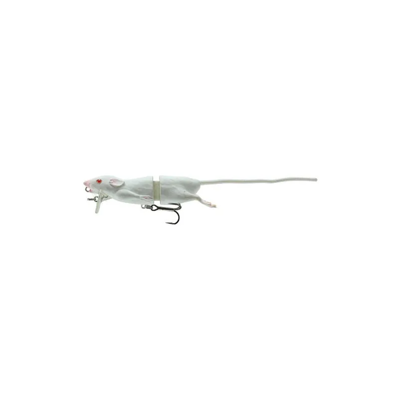 Savage Gear 3D Rat Lure 6.5" White