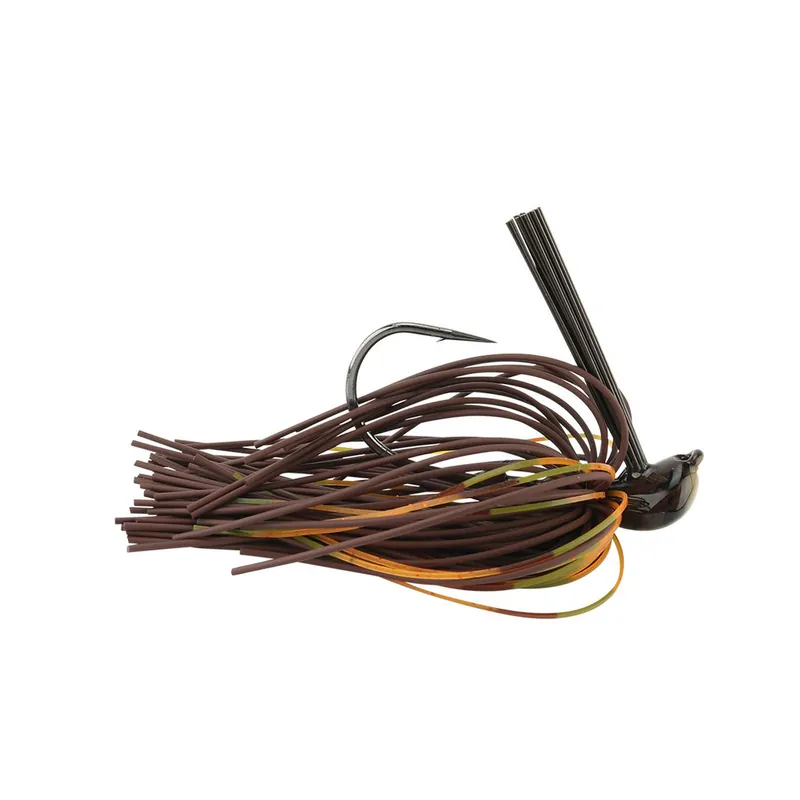 Greenfish Tackle Big Rubber Jig 3/4 oz. Brown Craw