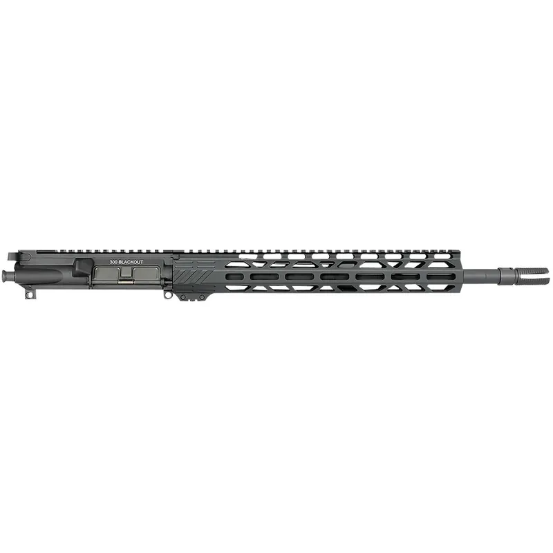 Rock River Arms BLK0592 LAR-15M Coyote Carbine Complete Upper, 300 Blackout 16", Black, Aluminum Rec, 12.50" M-LOK Handgaurd, Smith Vortex Flash Hider
